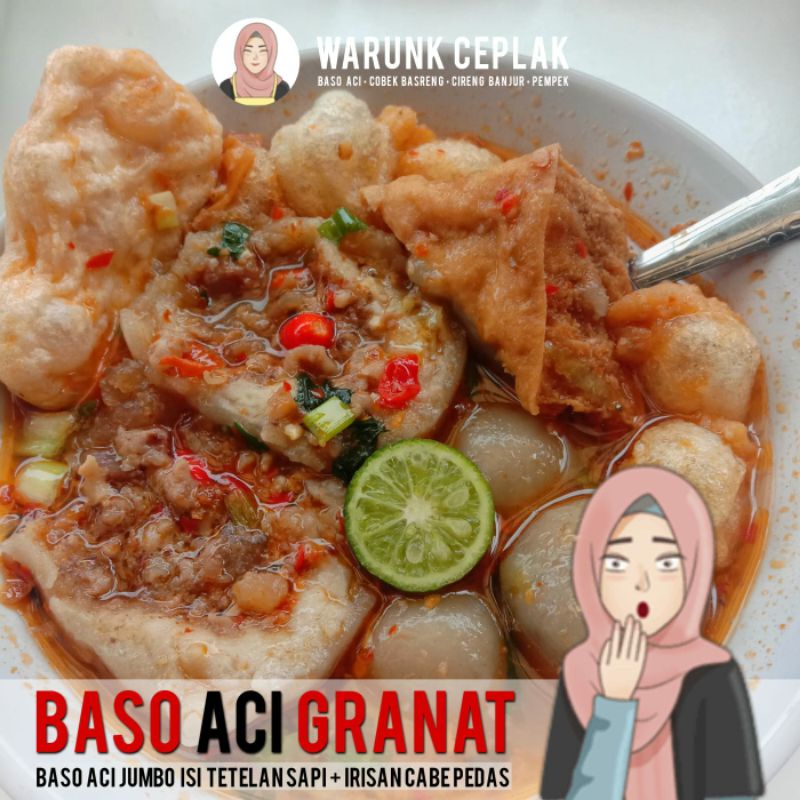 

baso Aci granat_gurih_nikmat&lezat_halal