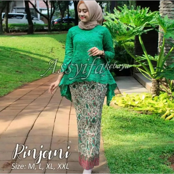 KEBAYA SET BIANCA BURKAT COKSU/KEBAYA RINJANI/KEBAYA MURAH/BAJU SERAGAM/BAJU PESTA/KEBAYA KUTUBARU