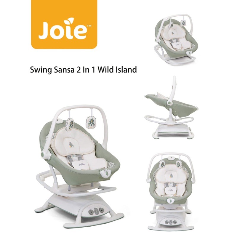 Makassar - Joie Meet Sansa 2 in1 Rocker / Swing / Ayunan Bayi Elektrik Otomatis