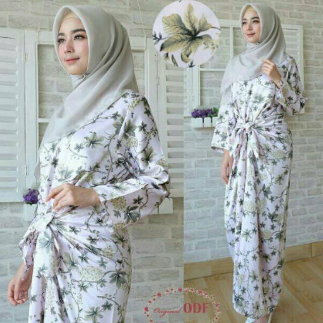 Gamis MAXMARA IKAT bahan Maxmara Silk PREMIUM