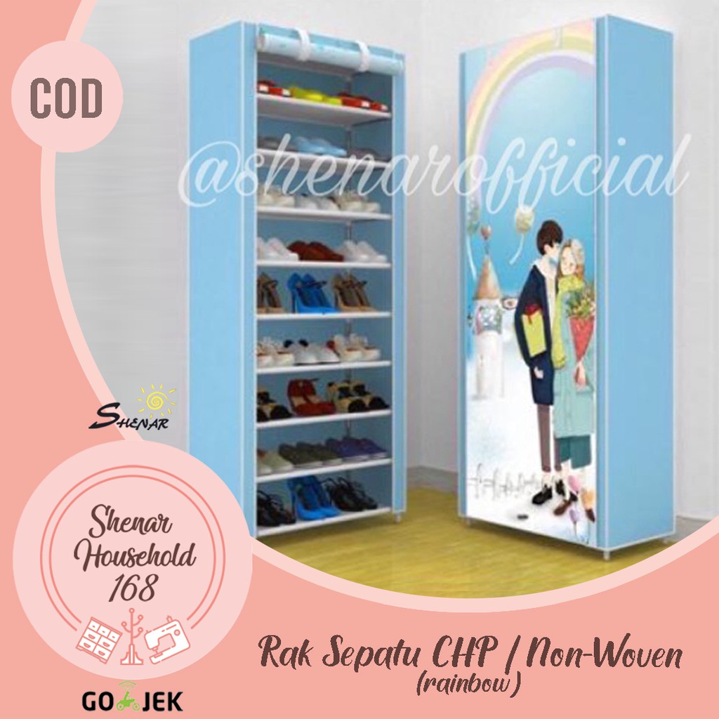 RAK SEPATU/KARAKTER/ANAK/RAK SUSUN/RAK /TEMPAT SEPATU/RAK MULTIFUNGSI(RS 10 CHP ),SHENARHOUSEHOLD