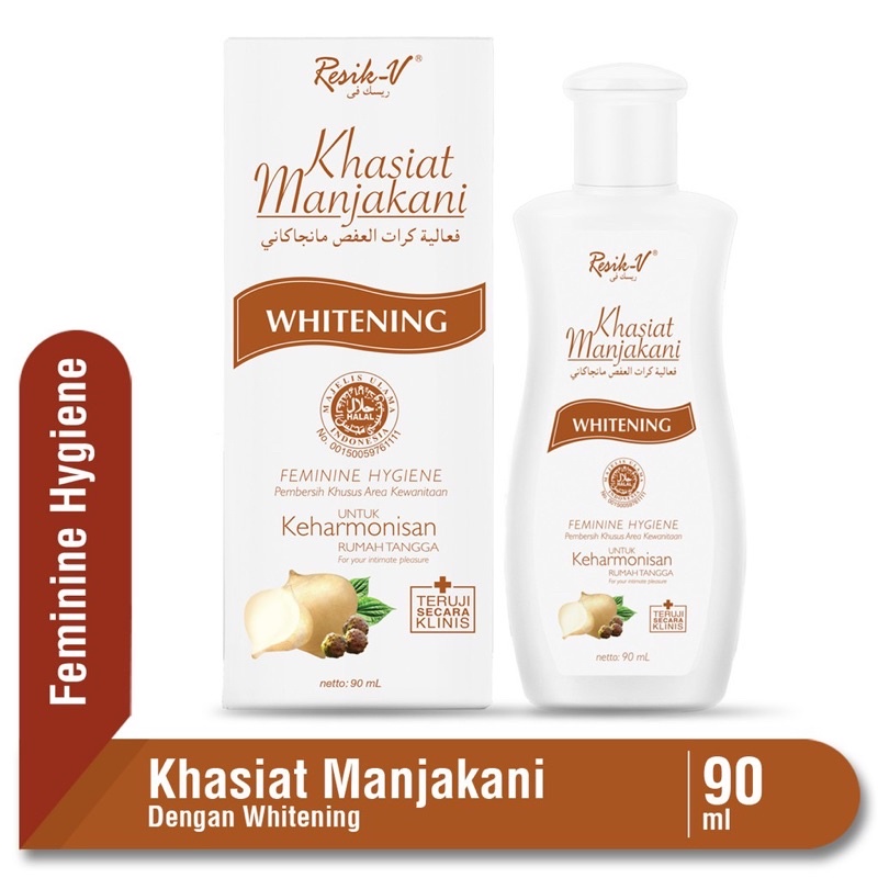 Resik V Khasiat Manjakani Whitening [Box Putih]