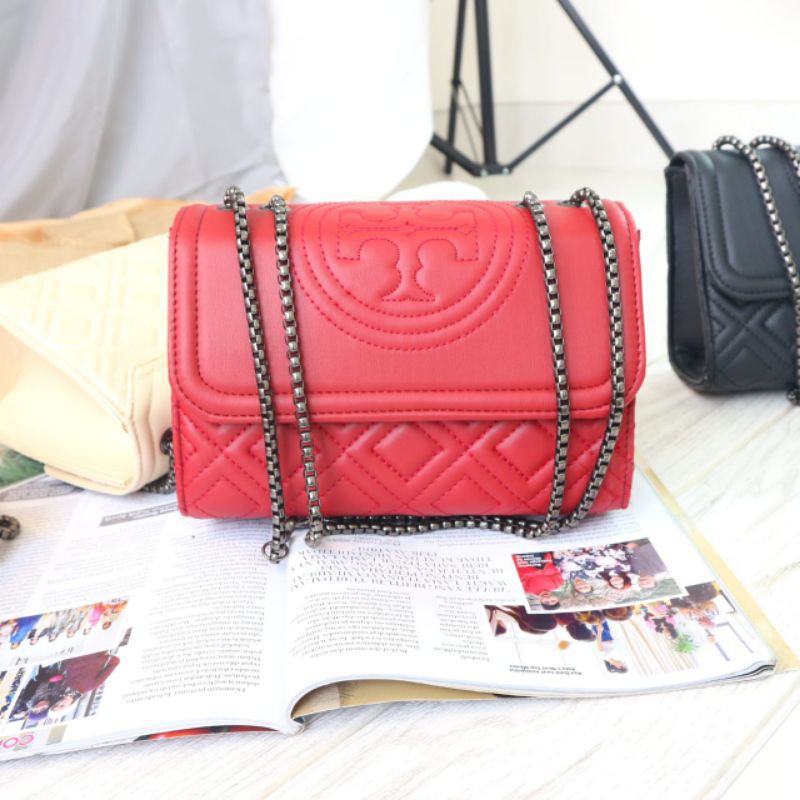 tas torrie fleming (TB) / tas rantai wanita / tas kulit import /tas ready