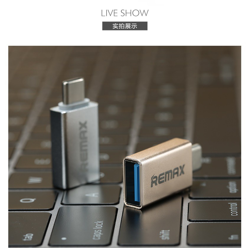 Remax Glance OTG USB 3.0 To Type-C RA-OTG1