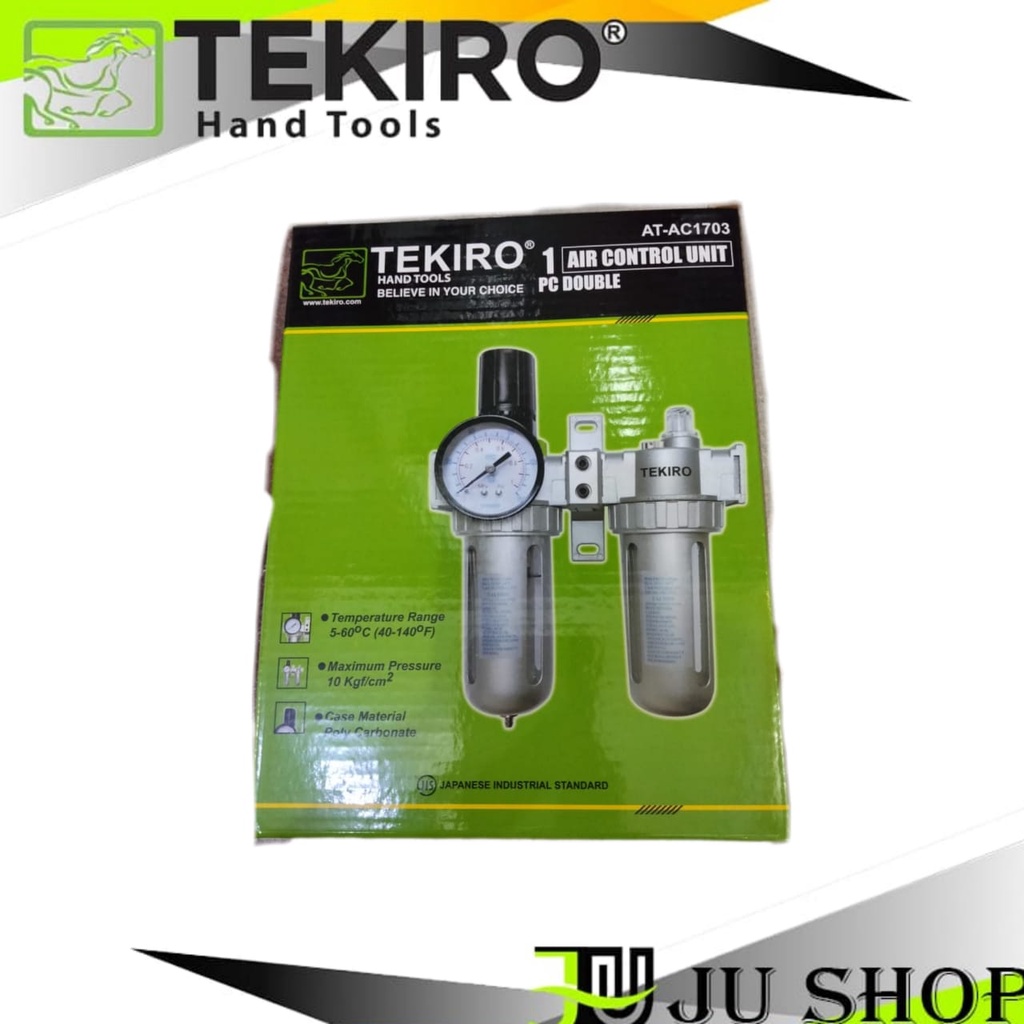 Tekiro air control unit double Air Filter angin compressor Tekiro