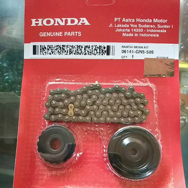 Rantai Mesin Kamrat Kamprat Keteng Set Honda Grand 06141 GN5 505