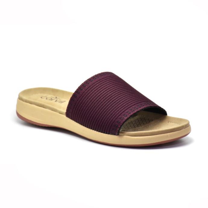 Carvil Sandal Wanita KNITIA-01 L BURGUNDY carvil92 Ayo Beli