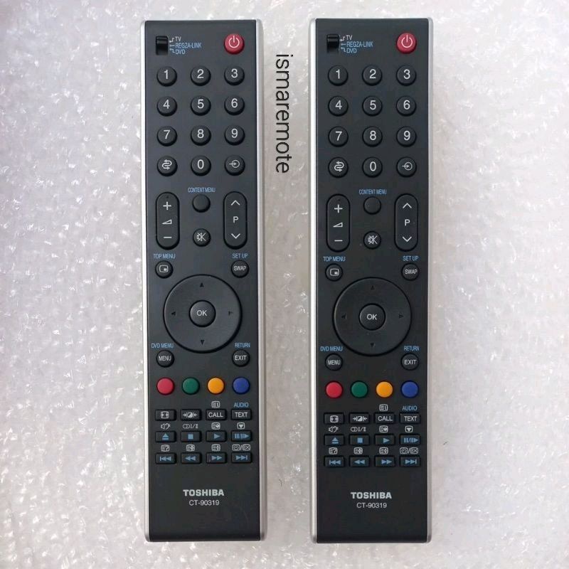 REMOTE  REMOT TV TOSHIBA LED LCD ORIGINAL CT 90319