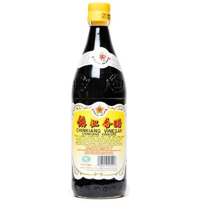 ChinKiang Cuka Hitam Black Vinegar Gold-Plum 550ml