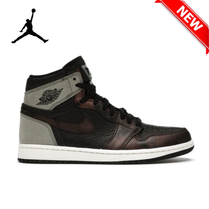 Nike Air Jordan 1 High Patina Original Quality / Sepatu Running Wanita / Sepatu Lari Pria / Sepatu I