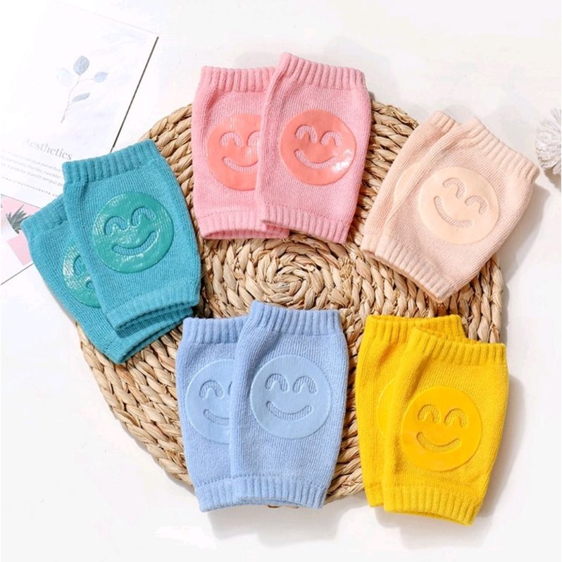 Usba Pelindung Lutut Bayi Knee Protector Anak motif smile 0-2 tahun