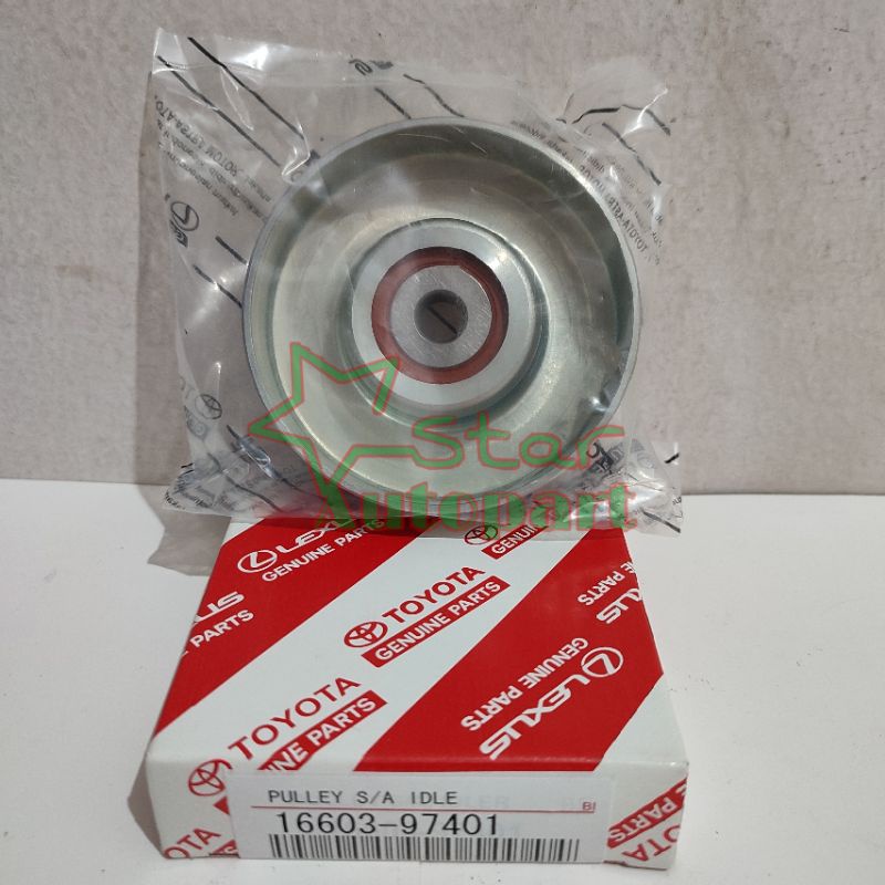 pully tensioner fan belt avanza old avanza 1. 3 original