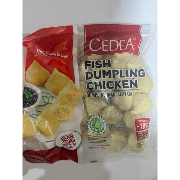 

CEDEA Fish Dumpling Chicken Berat isi 500gr