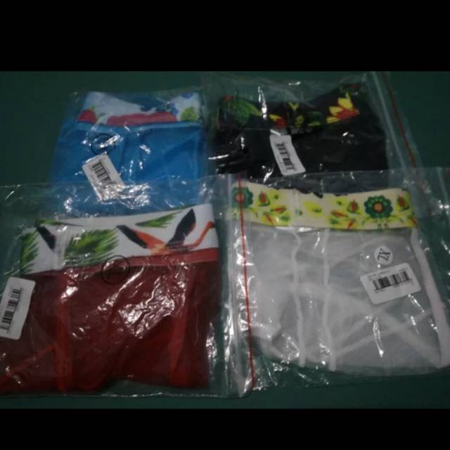 Celana dalam pria transparan