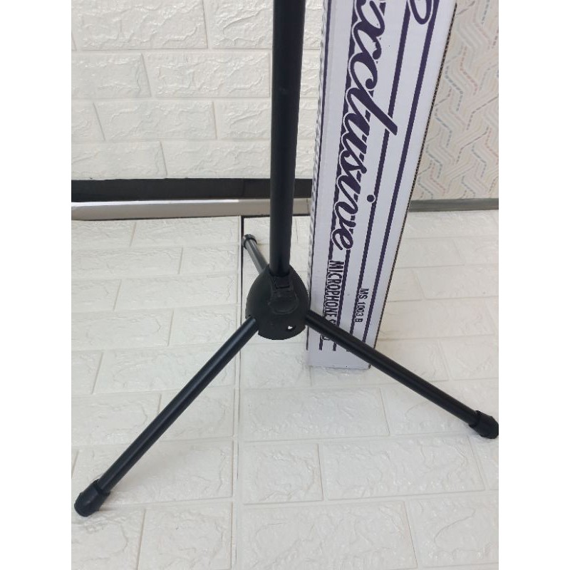 Stand Mic Panjang Double Mic Free 2 Holder Mic