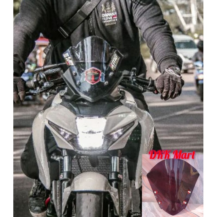 VISOR JENONG GSX S150 PLUS BAUT MONEL WINDSHIELD JENONG GSX S150 PLUS BAUT MONEL