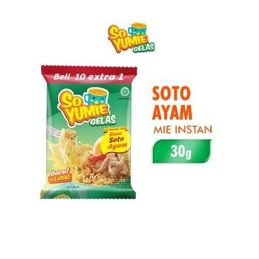 

So Yumie Gelas Soto Ayam Mie Gelas 1 Renceng isi 10 pcs