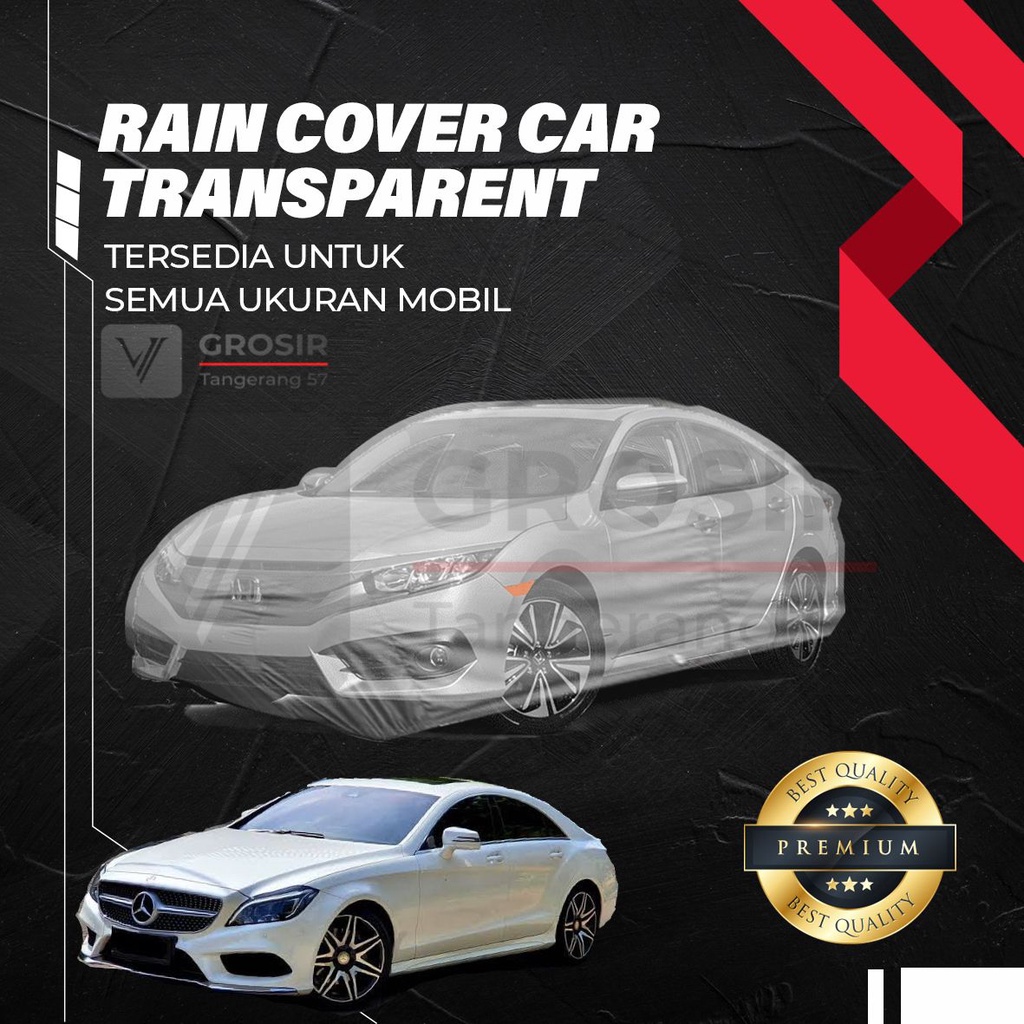 SARUNG TRANSPARAN MERCY CLS 400 AMG / BODY COVER MERCY CLS 400