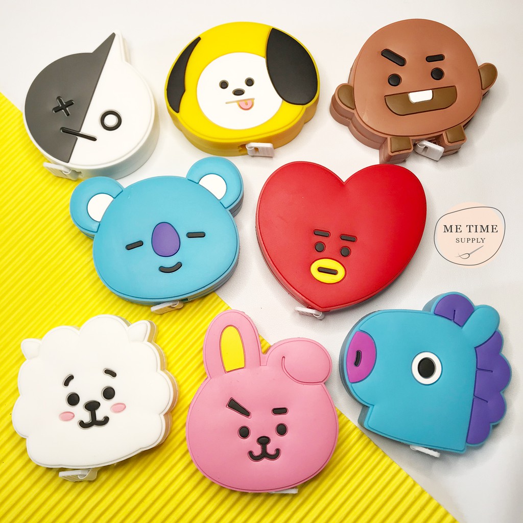 Meteran Kain / Meteran Gulung Bt21 Bts Kpop