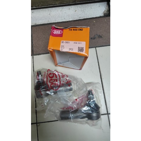 tierod set 555 japan toyota kijang kapsul 7k