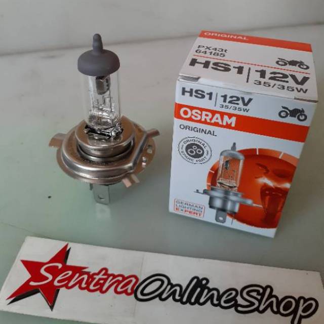 Bohlam lampu depan Vixion Verza 12V 35 35W Osram