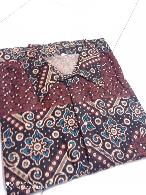 Big Size Kemeja Batik Lengan Pendek Pria Hem Batik Ini Pria Baju Batik Jumbo Xxl 3l 4l 5l