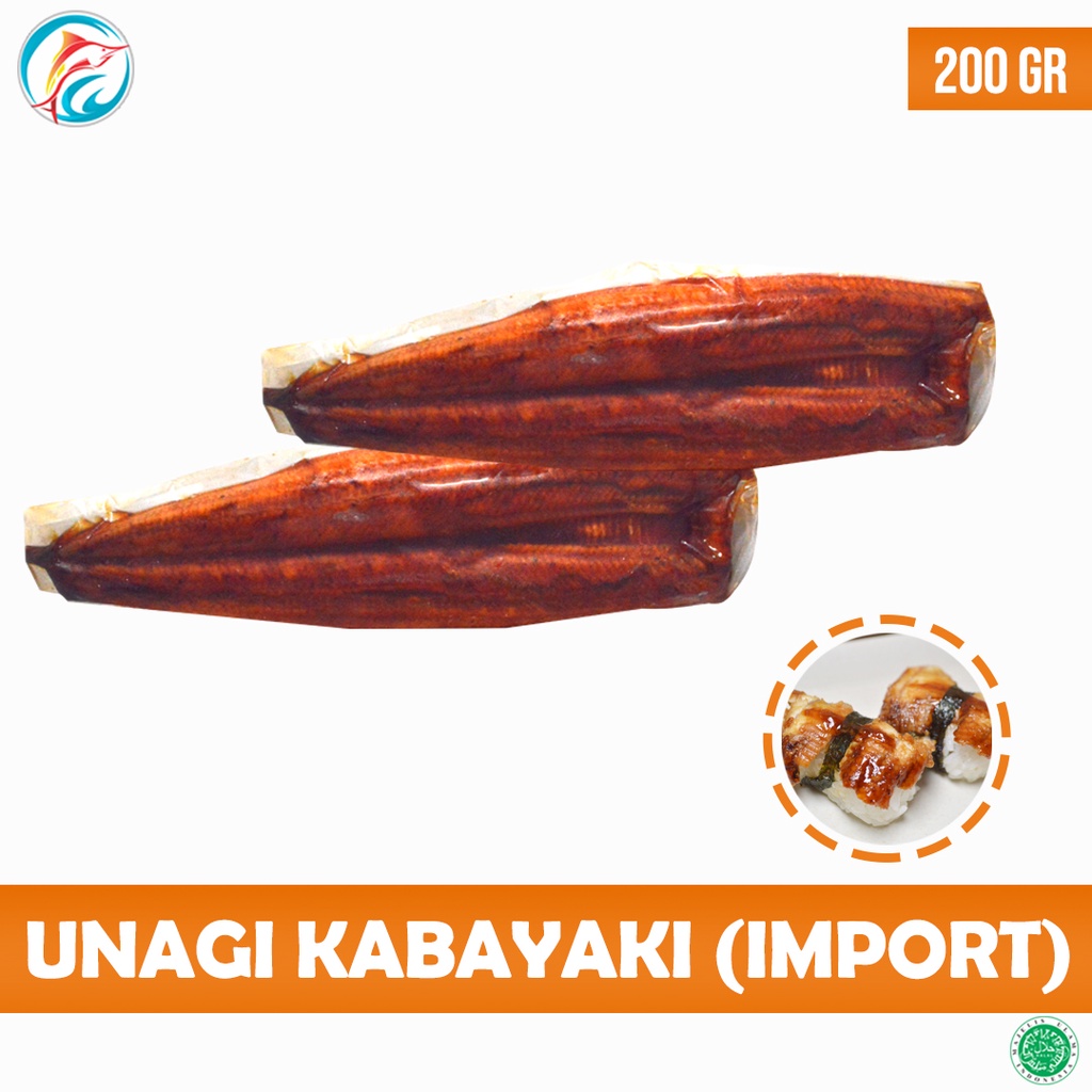 

Unagi Kabayaki / Ikan Sedat Import 200 gram / Frozen Unagi Kabayaki