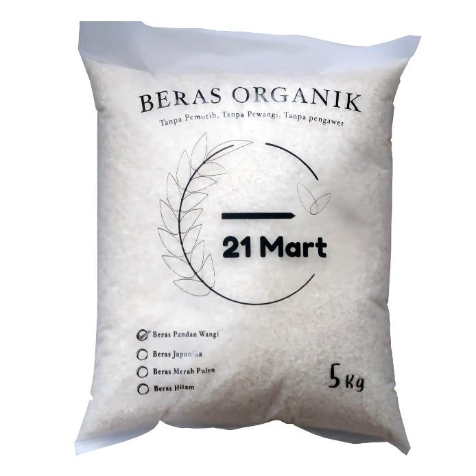 

BERAS PANDAN WANGI - ORGANIK - KEMASAN 5KG