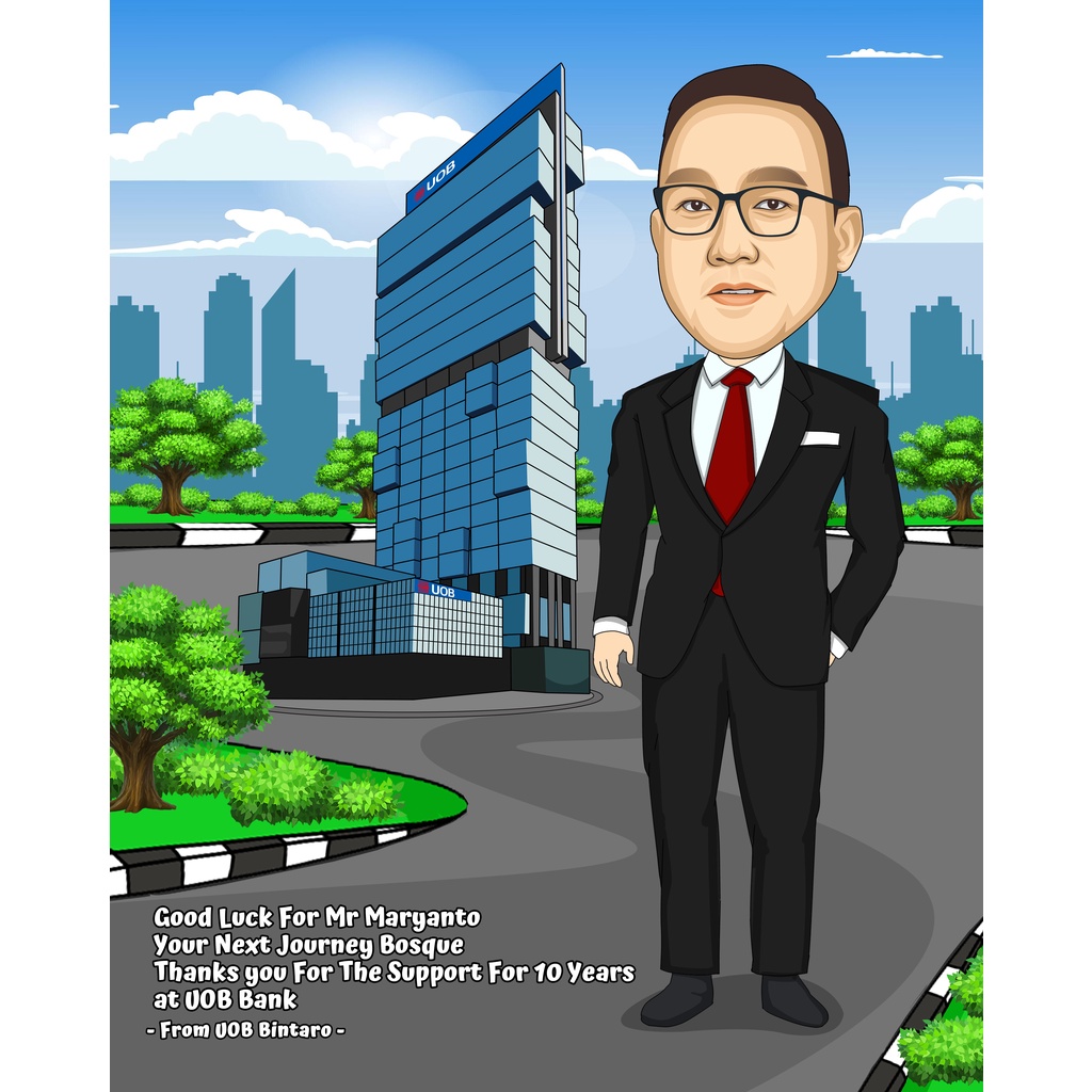 

Karikatur Digital Sketsa Tambahan Wajah / Pengerjaan 2 hari (Softfile)