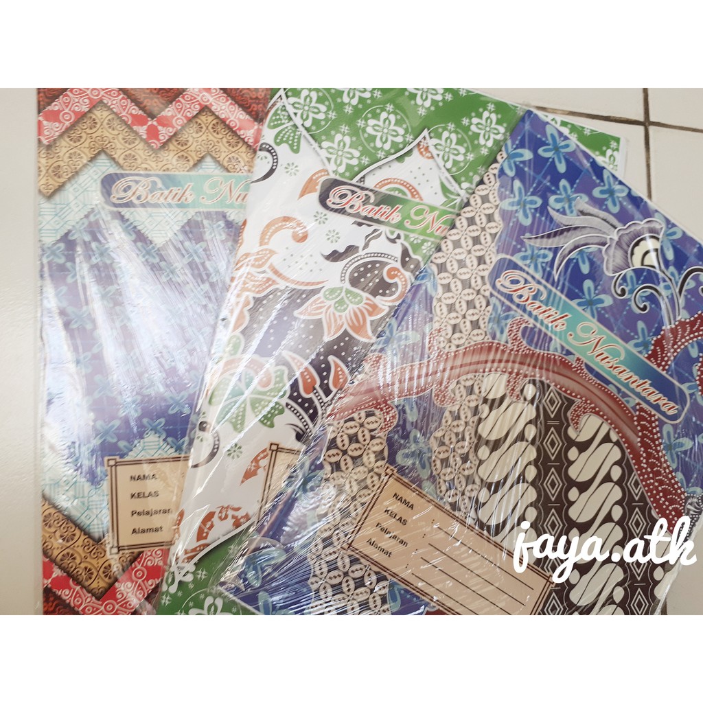 

Sampul Buku Boxy Batik 85gsm (Per 20 lembar)