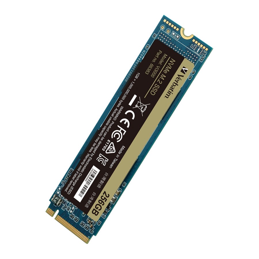 SSD VERBATIM Vi3000 256GB M.2 NVMe- SSD Verbatim 256GB Vi3000 NVMe M.2