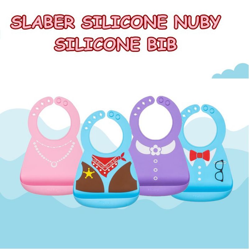 Nuby silicone bib