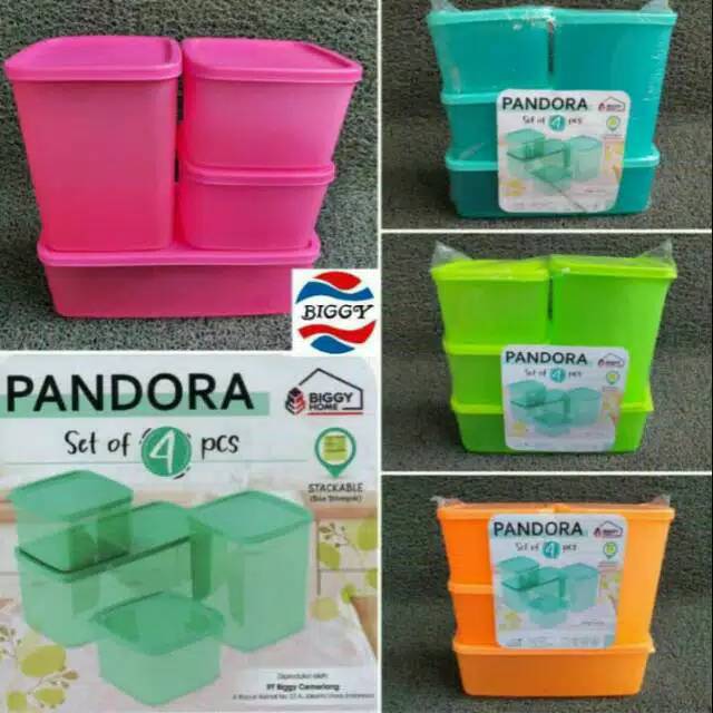 TOPLES SET PANDORA TOPLES SEGI SET
