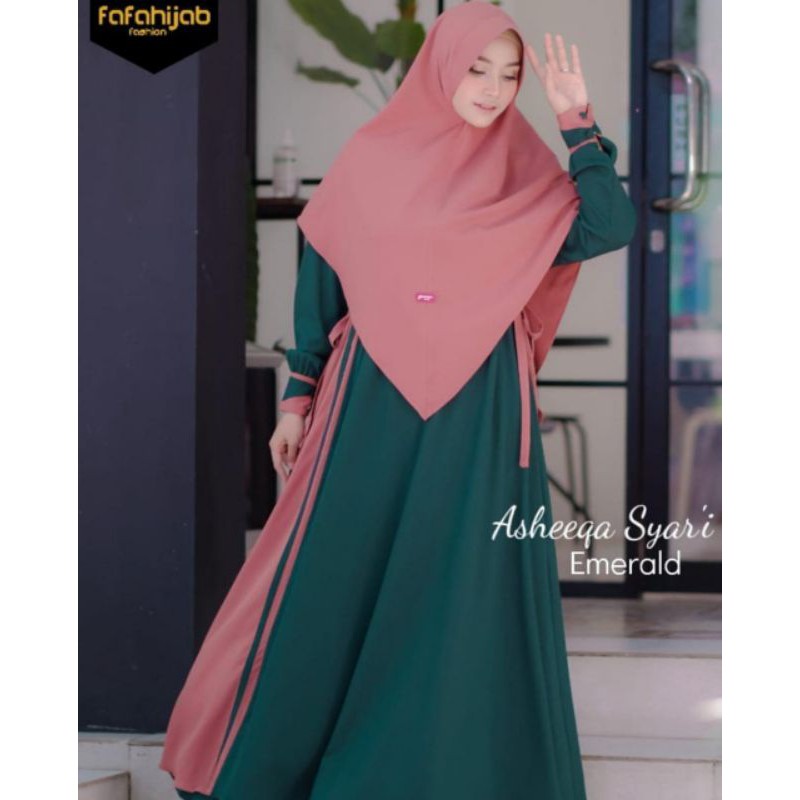 READY GAMIS ASHEEQA SYARI BY FAFA HIJAB
