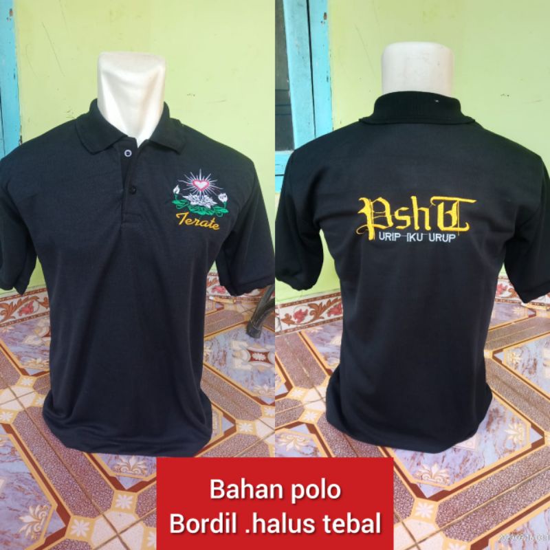 [KODE PSTR01] Kaos PSHT Polo Bordir