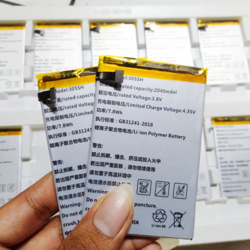 BATRE BATTRAY SHARP AQUOS CRYSTAL 305SH 305 SH 2040mAH NEW