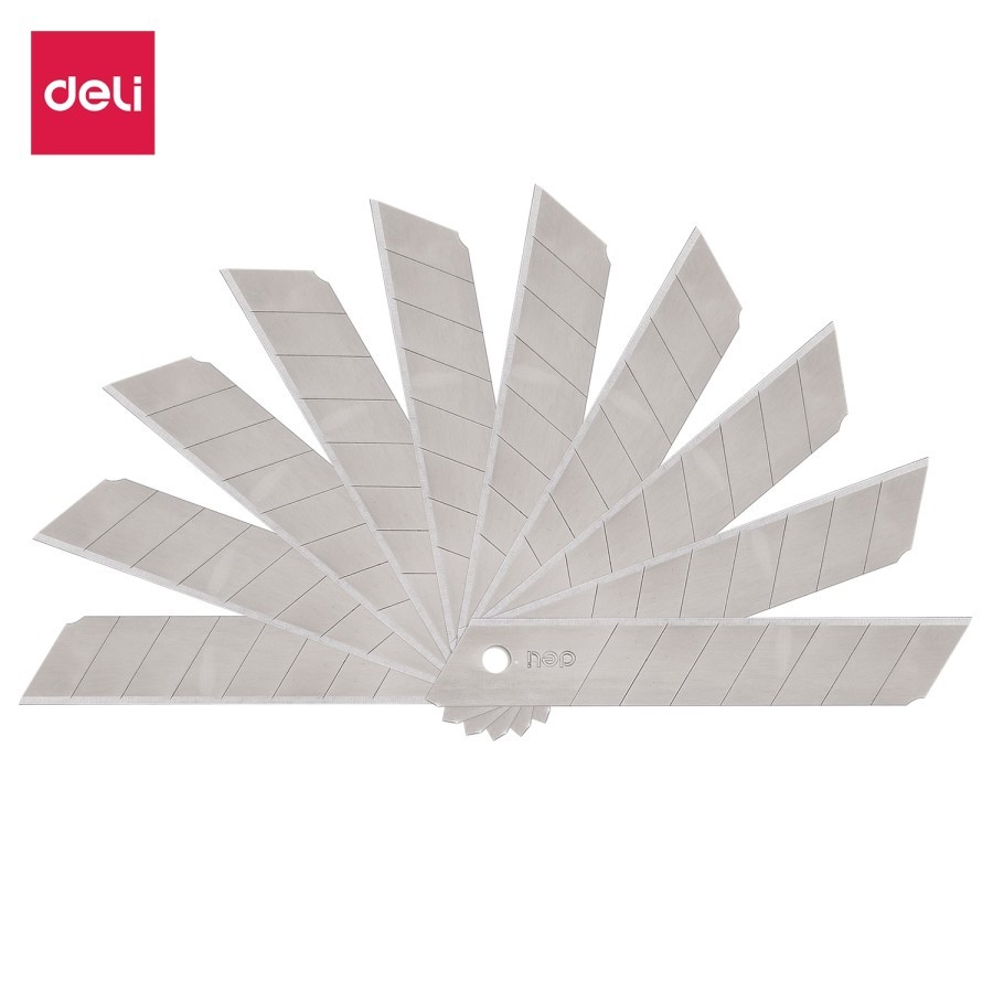 

Deli | Isi Cutter Besar 100 x 18 x 0.5 mm | E2011