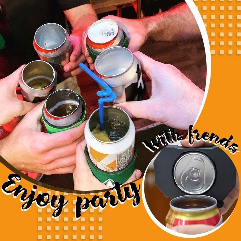 Go Swing Pembuka Tutup Botol Minuman Kaleng Soda Topless Can Opener