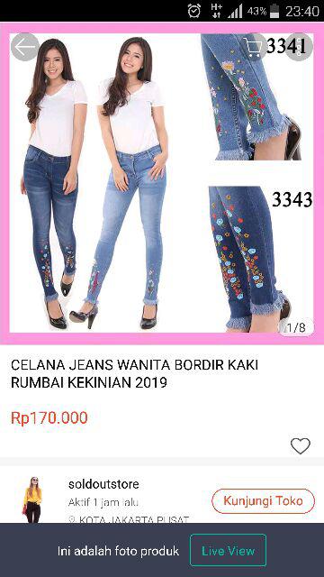  Celana  Jeans Wanita  Kekinian  2021 Hijaber Gallery