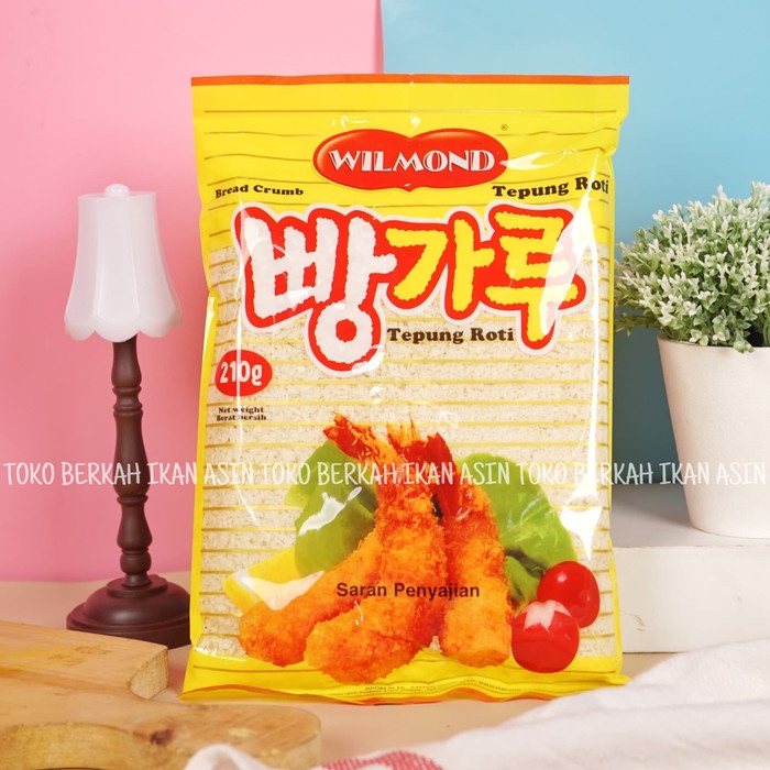 

cs777vv Tepung Roti Wilmond 210Gr / Bread Crumb / Crumbs Bread Da01D100