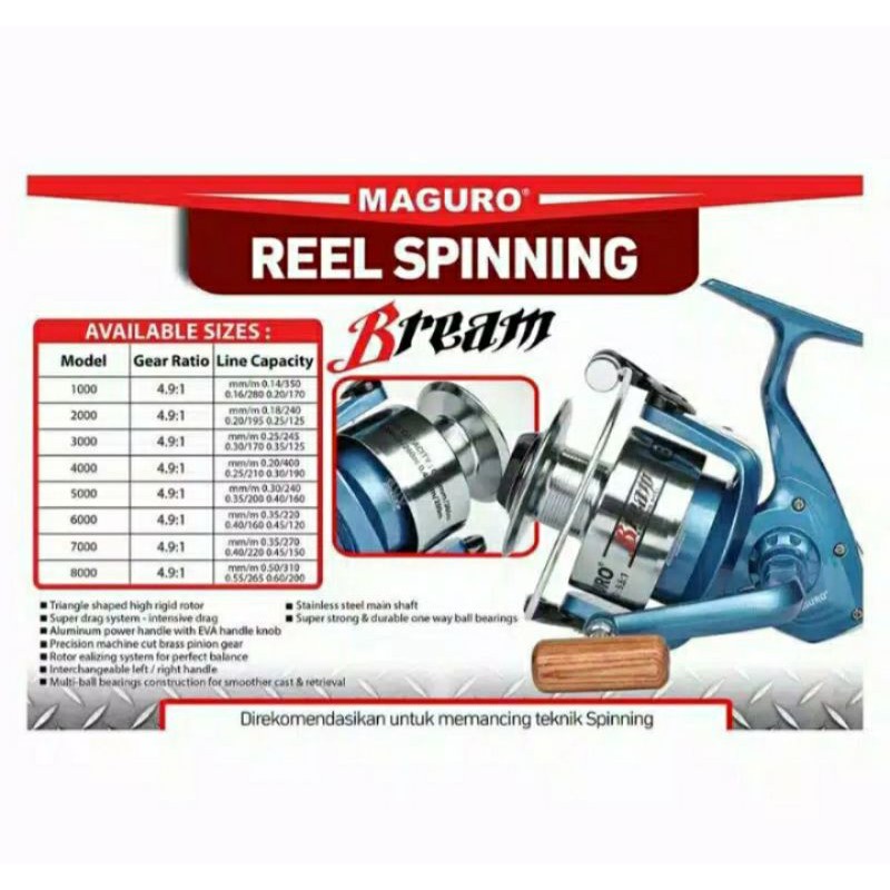 Reel Maguro BREAM 5000