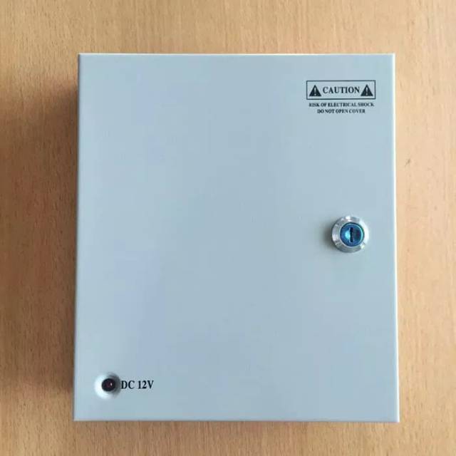 Power supply adaptor 12V 10A Box lengkap terkuat