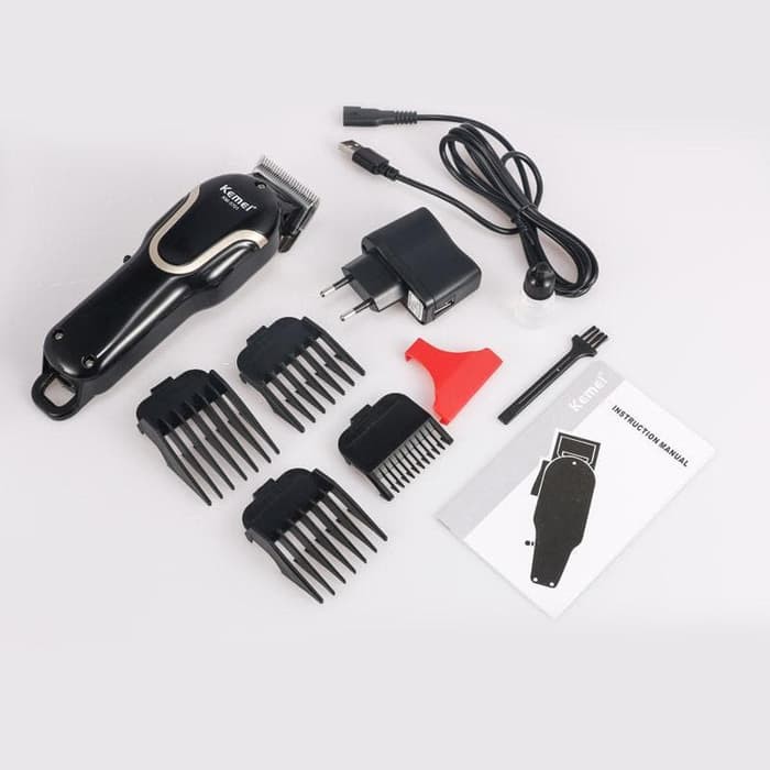 alat cukur kemei km-3701 cordless clipper charger/mesin cukur rambut kemei km-3701