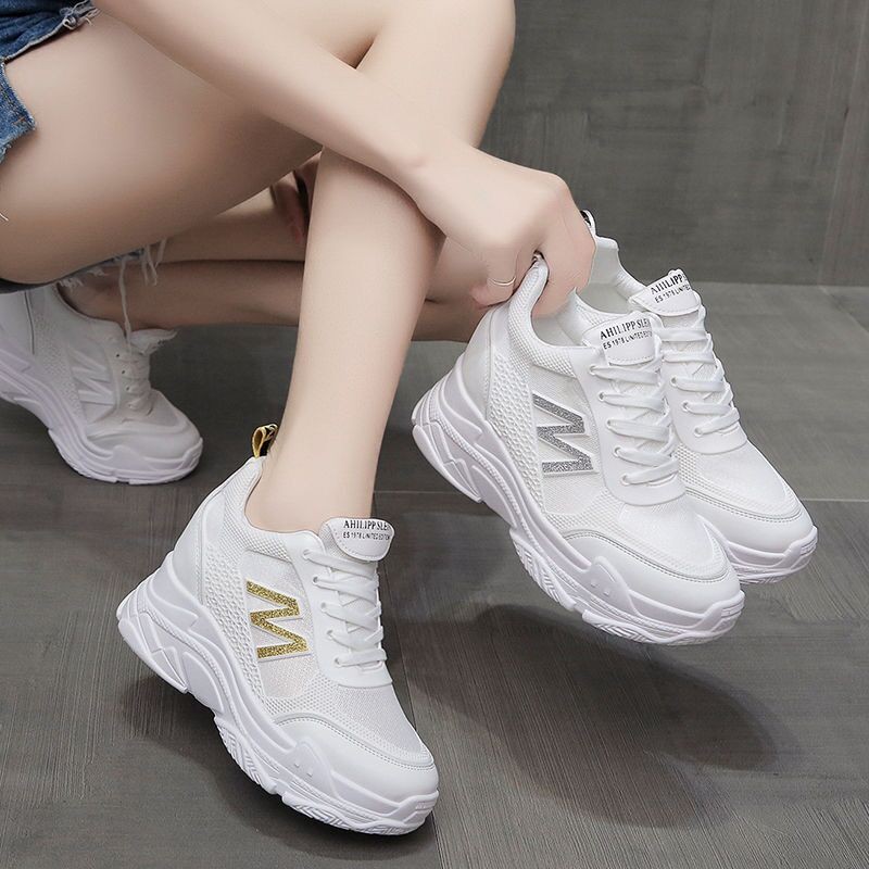 Sepatu Wanita Sepatu Cewek Sneakers Import Tinggi Hak Fashion Terbaru Trendy Sepatu Modern Modis Fashion