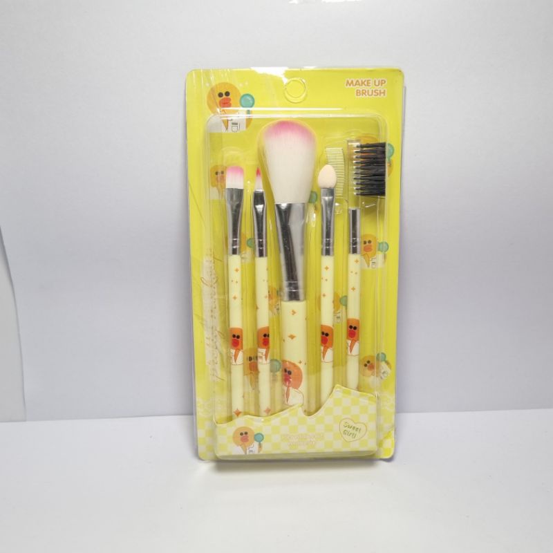 KUAS MAKEUP BRUSH SET ISI 5