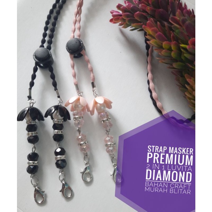 Strap Masker Premium Luvita Diamond