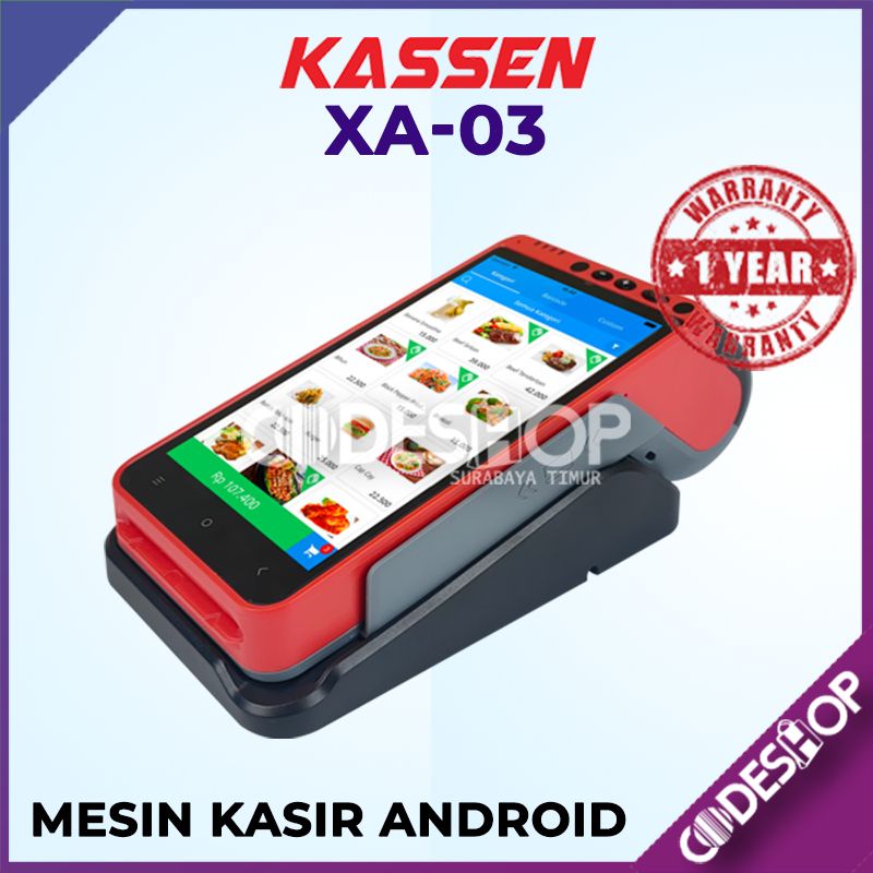 Jual Mesin Kasir Android Portable Kassen Xa Xa Kasir Cafe Resto