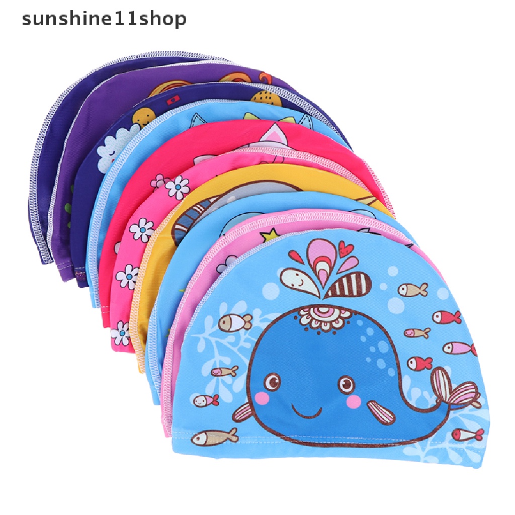 Sho Topi Renang Anak Laki-Laki / Perempuan 2-5 Tahun Motif Kartun