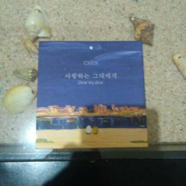 KIHNO EXO CHEN DMD DEAR MY DEAR WITH PHOTOCARD
