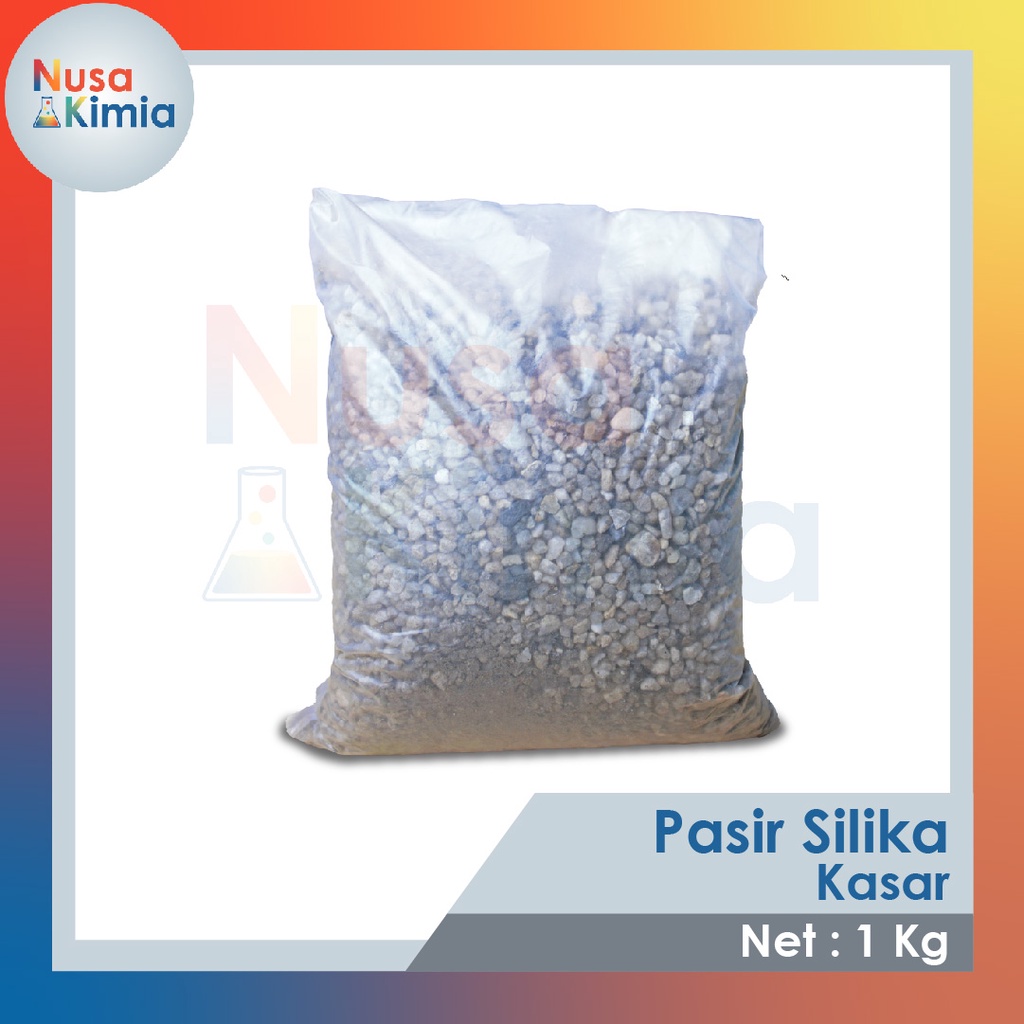 Pasir Silika Kasar / Pasir Silica Kasar / Pasir Silika Filter 1 Kg